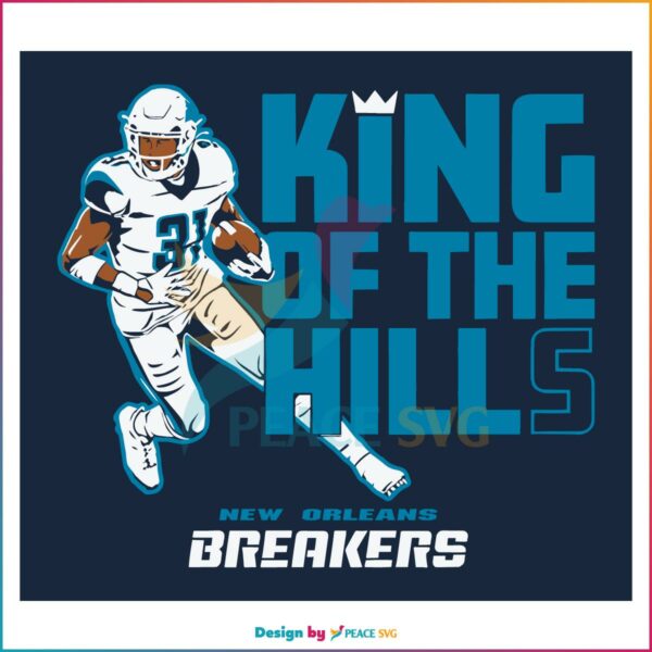New Orleans Breakers Wes Hills King Of The Hills SVG, Cutting Files