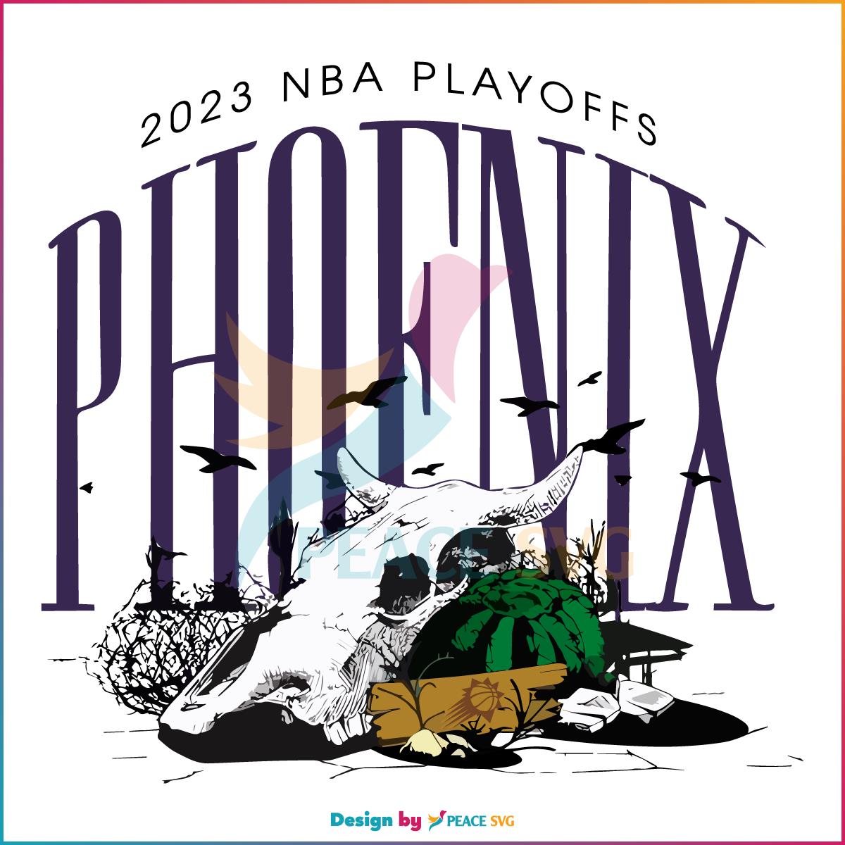 Phoenix Suns 2023 NBA Playoffs Desert Comfy SVG