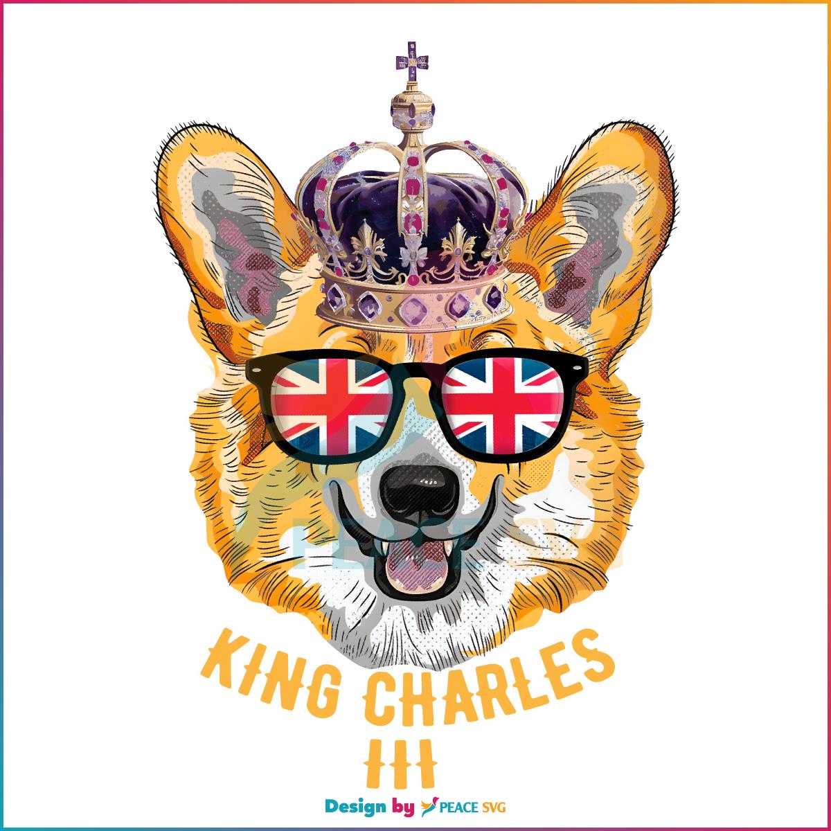King Charles Corgi Dog Coronation Corgi Lover Png, Silhouette Files