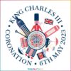 King Charles III London Coronation Emblem Street SVG, Cutting Files