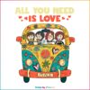 The Beatles All You Need Is Love Peace Love The Beatles SVG