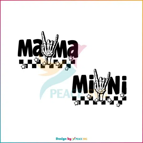 mama-mini-retro-mothers-day-skeleton-hand-svg-cutting-files