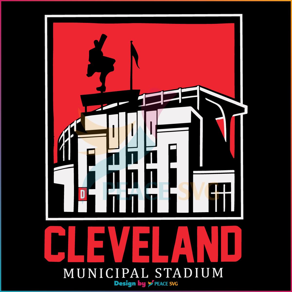 Cleveland Municipal Stadium Best Svg Cutting Digital Files