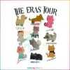 Taylor Swift Cat Albums The Eras Tour 2023 SVG, Cutting Files