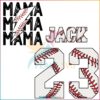 Mama Baseball Best SVG