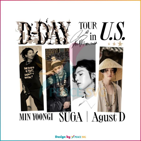 D Day Agust D Kpop World Tour Png