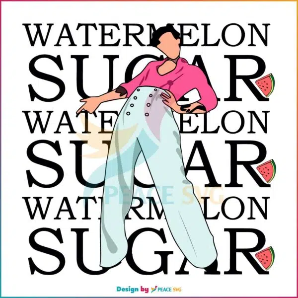 Love On Tour 2023 Harry Styles Watermelon Sugar SVG