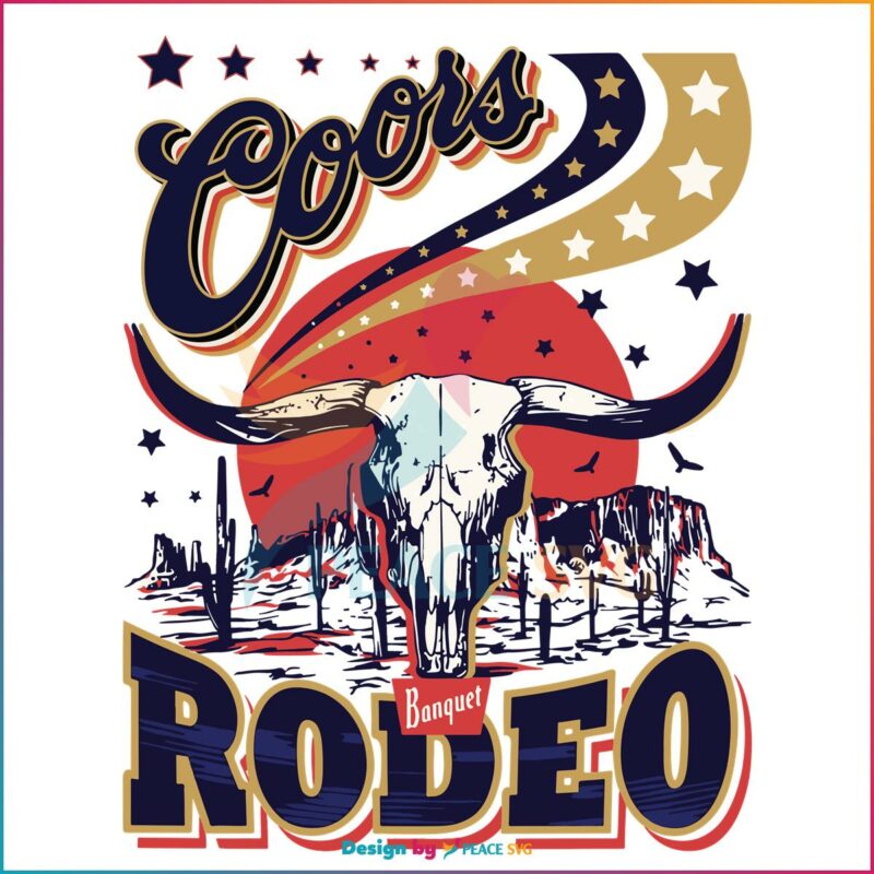 Coors And Cattle Rodeo Western SVG