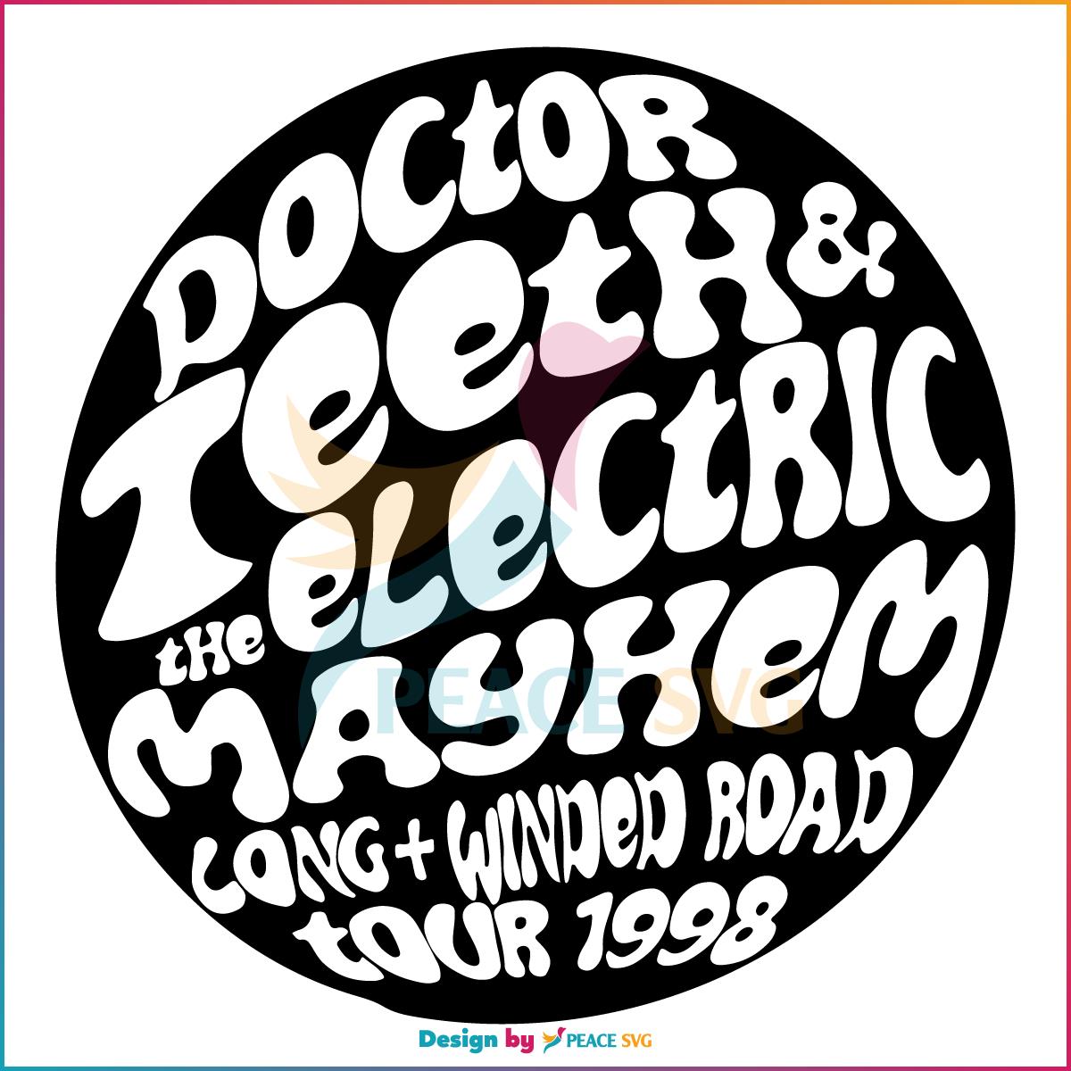 Dr Teeth And The Electric Mayhem The Long And Winded Road Tour 1998 SVG