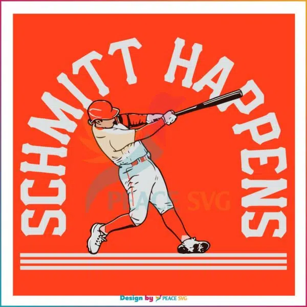 Casey Schmitt Happens San Francisco Giants Player SVG