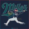 Seattle Mariners Player Svg, BRYCE MILLER SVG