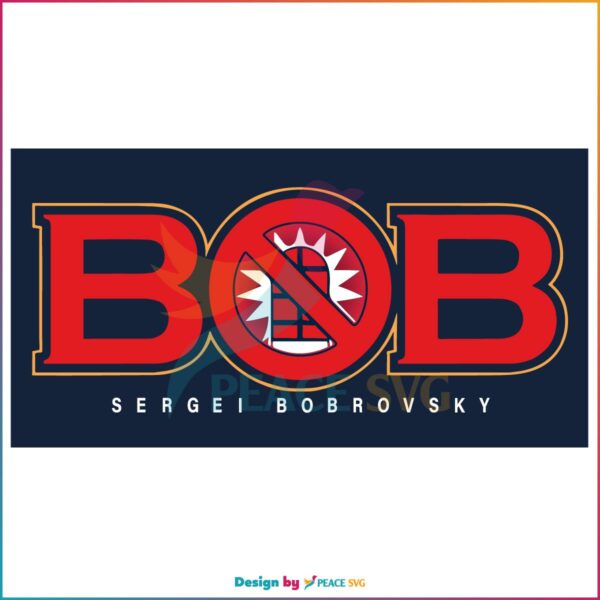 Sergei Bobrovsky Bob Svg