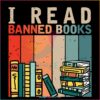 Retro Vintage I Read Banned Books Svg
