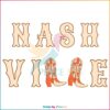 Nashville Cowgirl Boots Western Cowgirl SVG