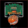 90s Boston Basketball Team SVG