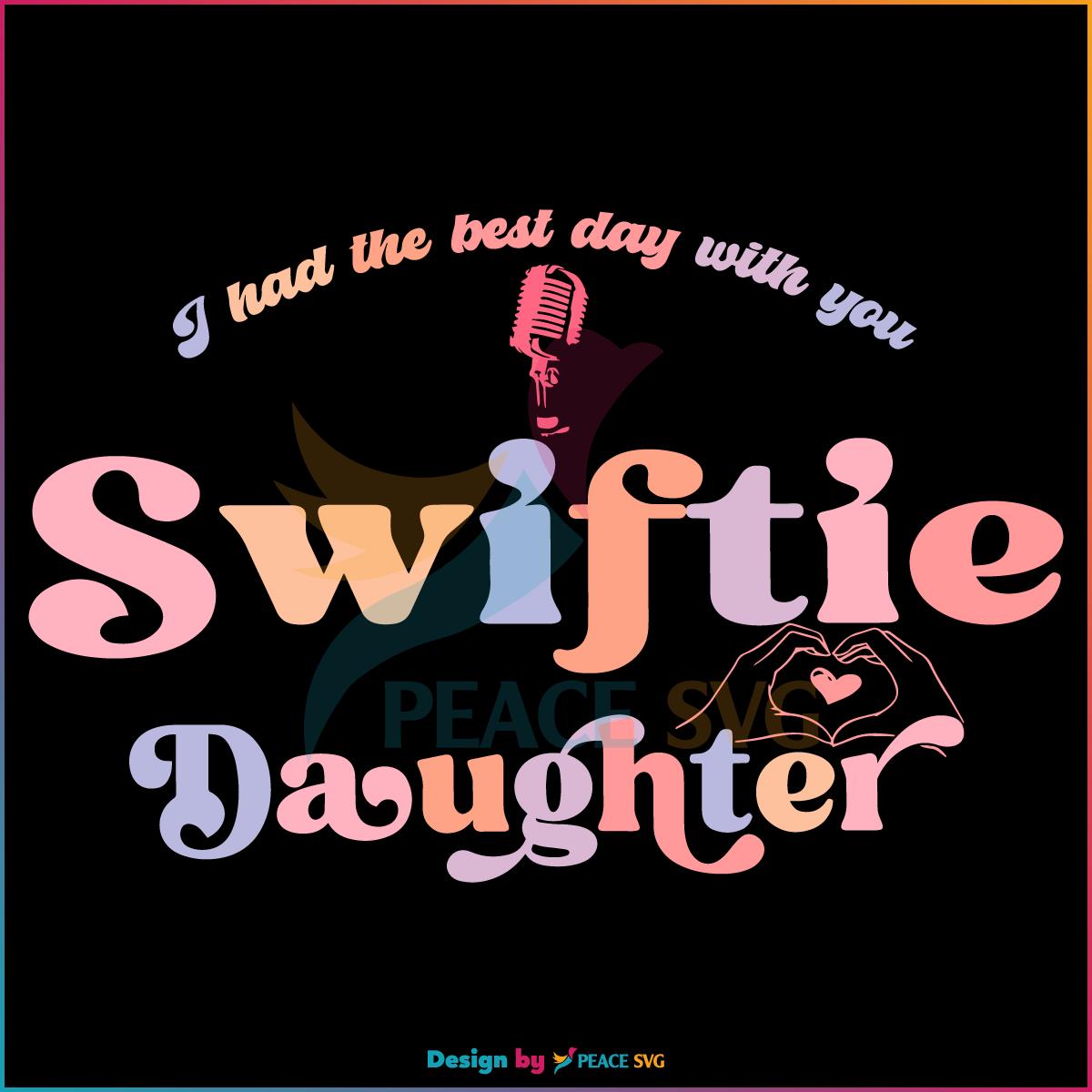 Swiftie Daughter Swiftie Mom Svg