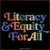Literacy And Equity For All SVG