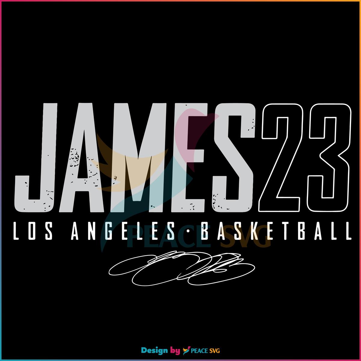 LeBron James Los Angeles Lakers SVG