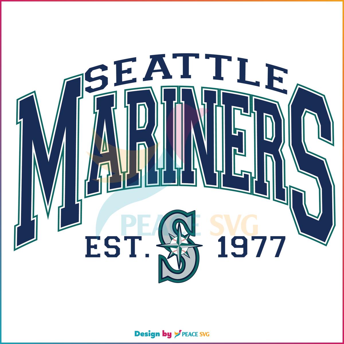 Seattle Mariners Baseball SVG