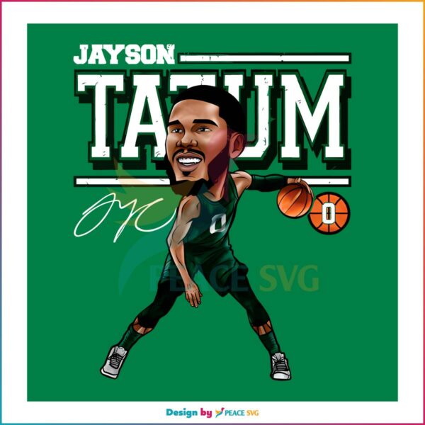 Jayson Tatum Cartoon Png Boston Celtics Basketball Png