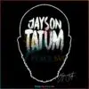 Jayson Tatum Basketball Player Silhouette Svg