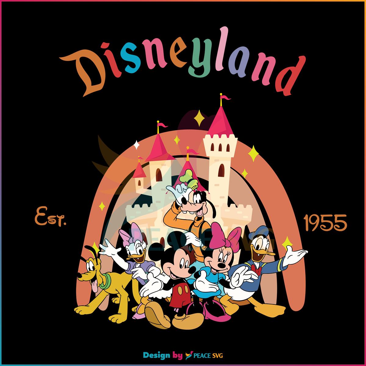 Disneyland Est 1955 Svg For Cricut Sublimation Files » PeaceSVG