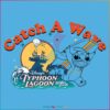 Catch A Wave Disney's Typhoon Funny Stitch SVG