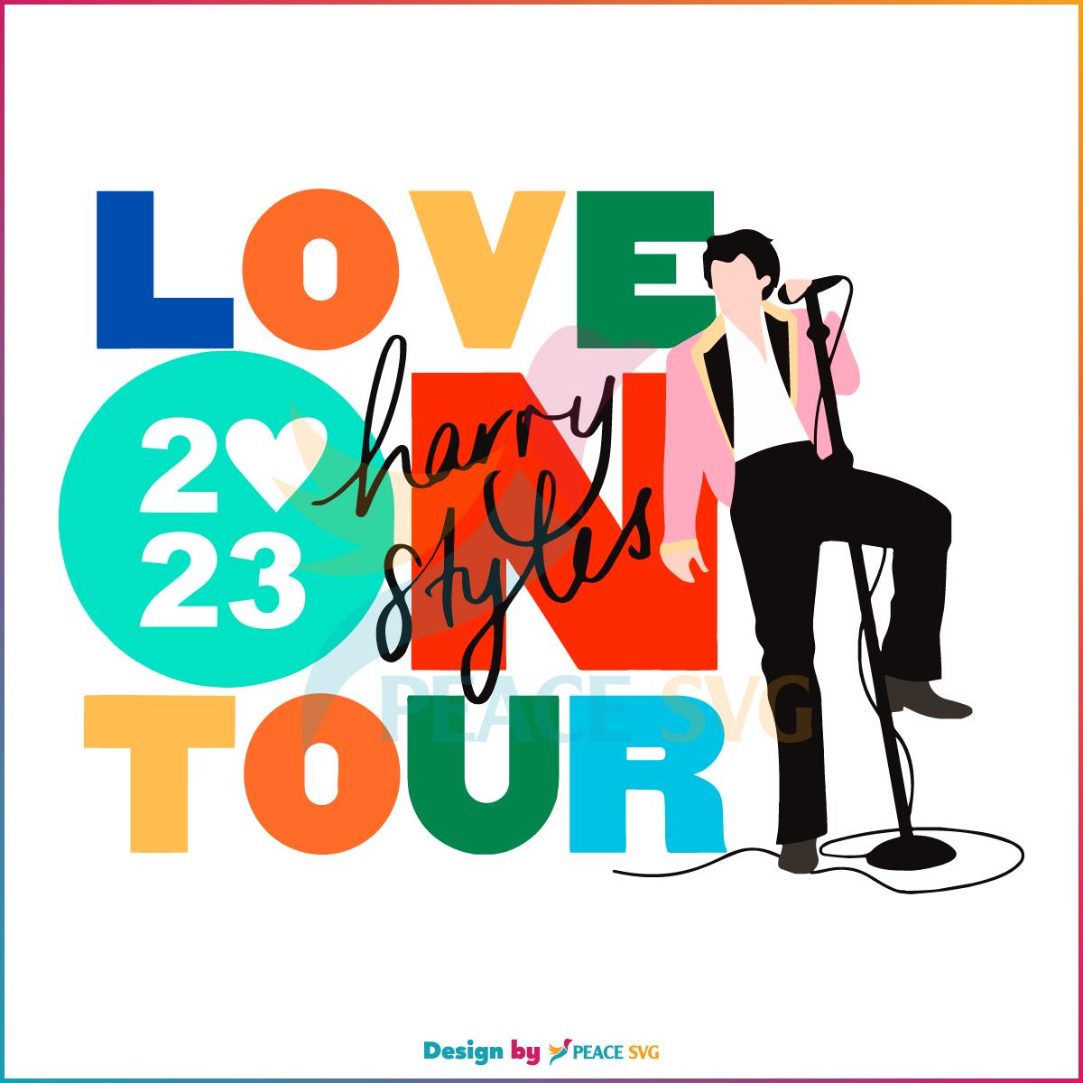 Harry Styles Love On Tour 2023 Best SVG