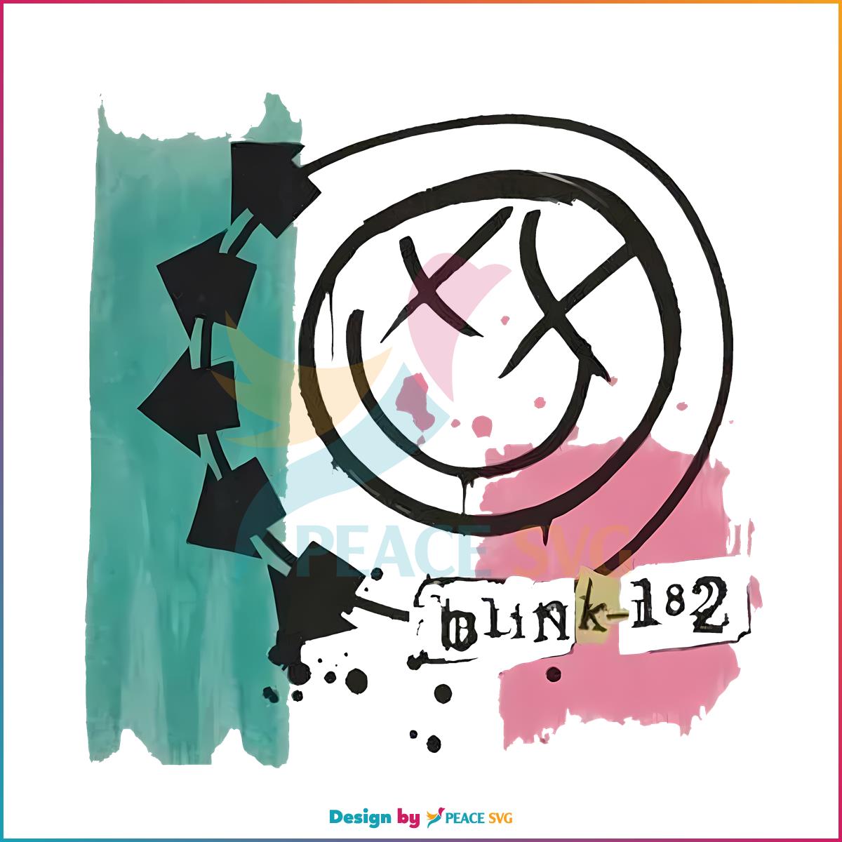 Blink Smile 182 Band World Tour PNG