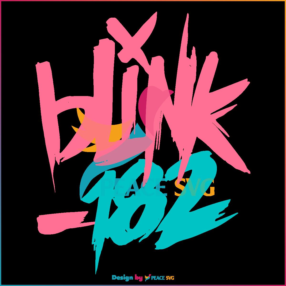Blink 182 Rock And Roll Old School Rock SVG