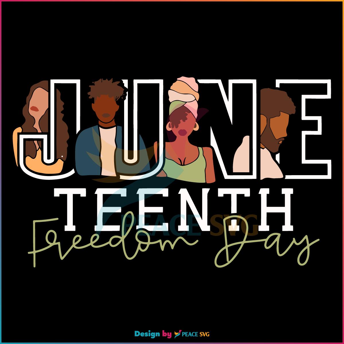 Juneteenth Freedom Day Svg For Cricut Sublimation Files