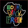 Juneteenth Young Black Free Best SVG