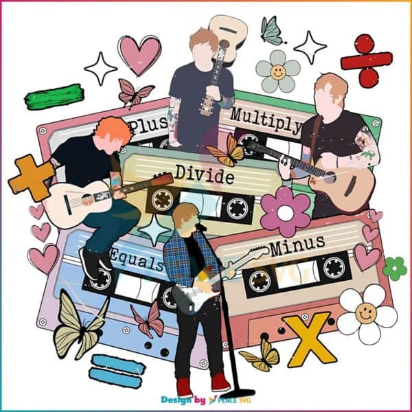 Retro Ed Sheeran Cassettes Png