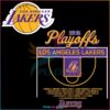 Los Angeles Lakers Basketball Player 2023 NBA Playoffs SVG