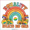 Equality Hurts No One Svg