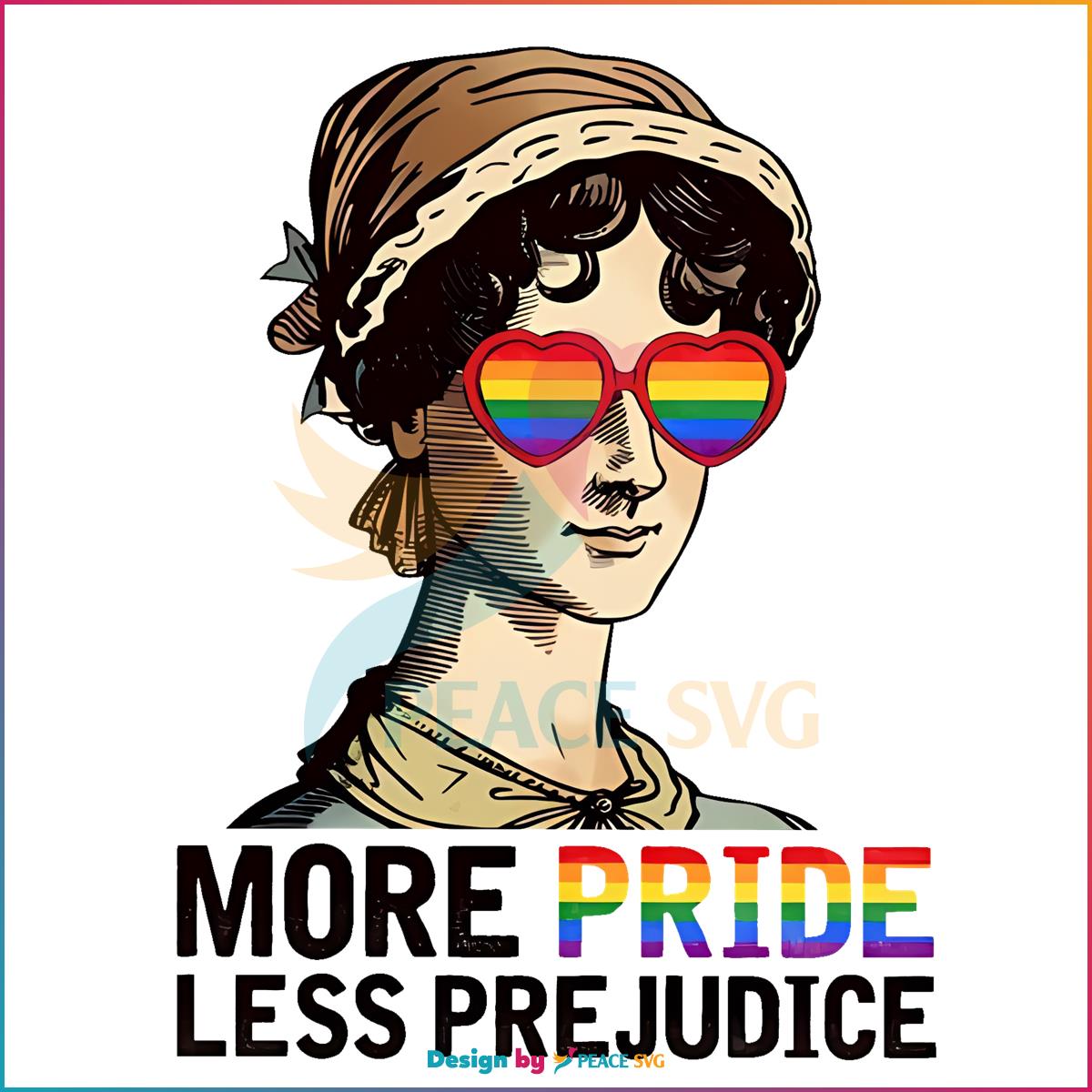 More Pride Less Prejudice LGBT PNG