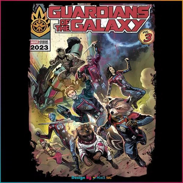 Marvel Guardians of the Galaxy 3 PNG