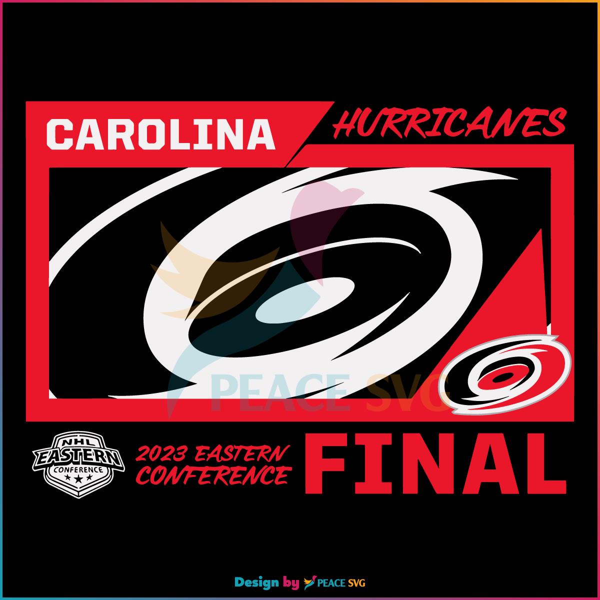 Carolina Hurricanes 2023 Stanley Cup Playoffs Eastern Conference Final SVG