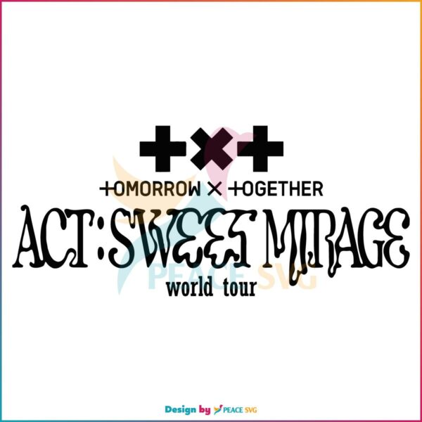 ACT Sweet Mirage TXT World Tour 2023 SVG