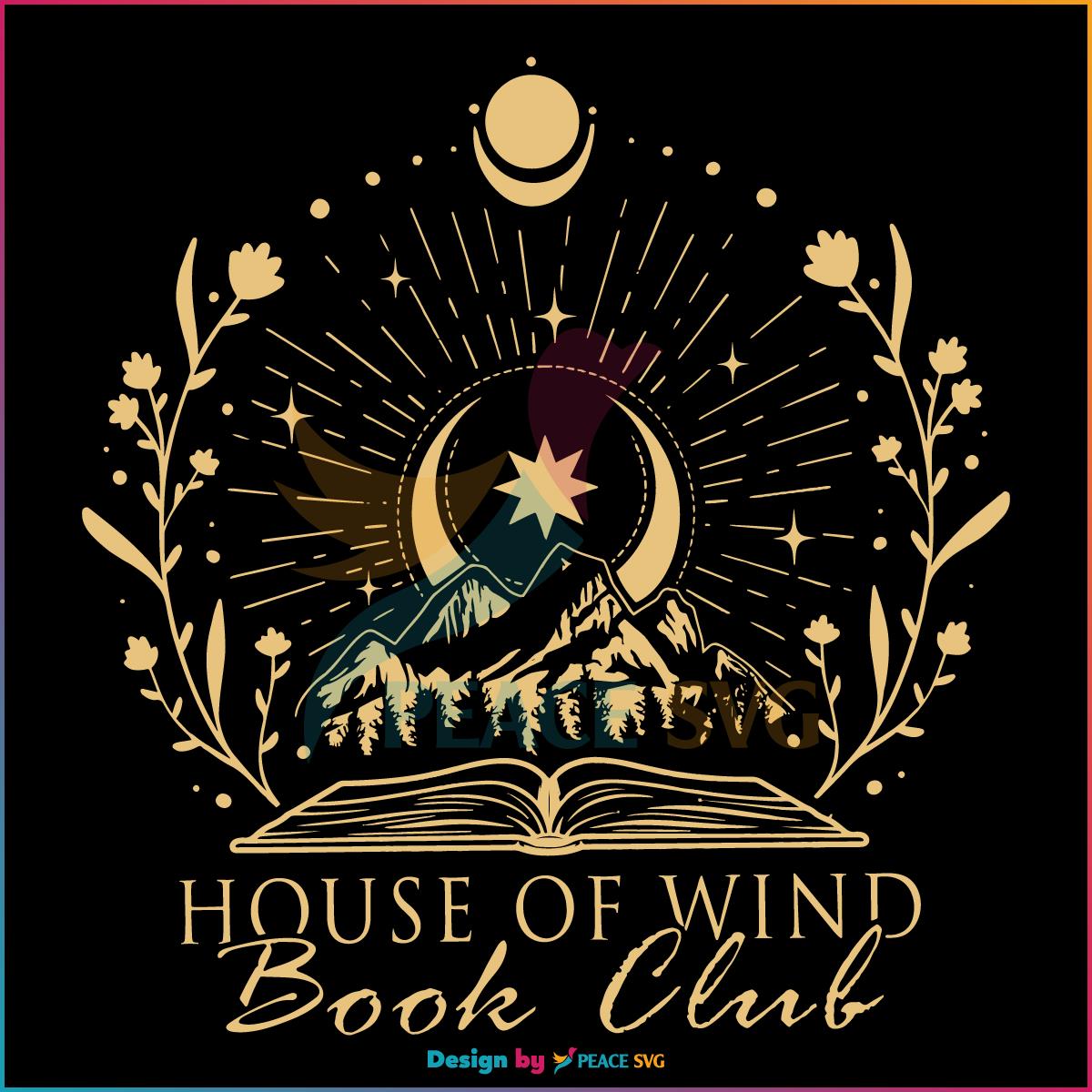 House Of Wind Book Club Best SVG