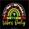 Juneteenth Vibes Only Pink Leopard Rainbow SVG