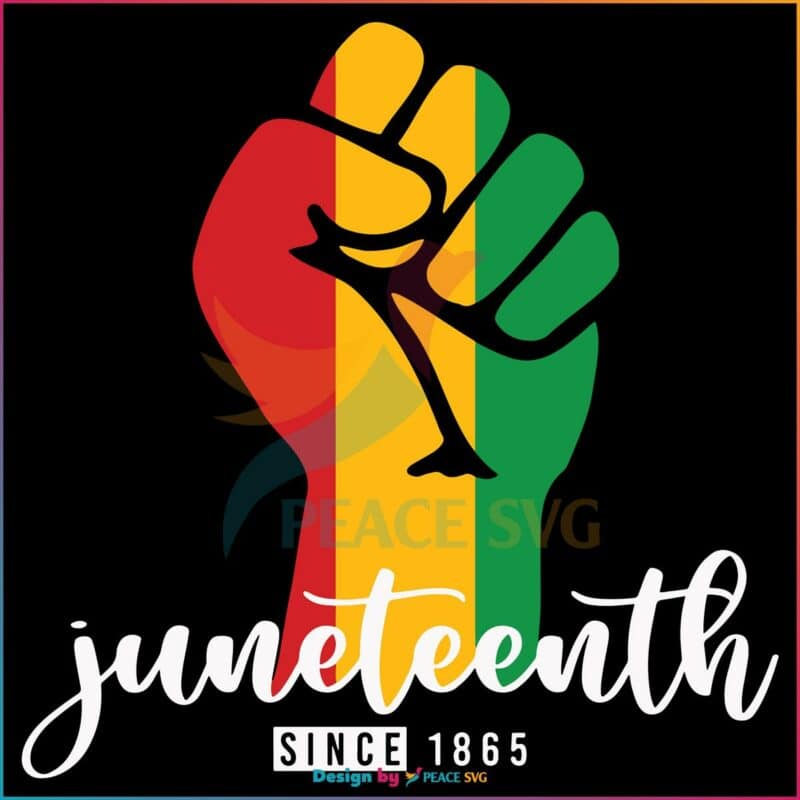 Juneteenth Since 1865 Svg