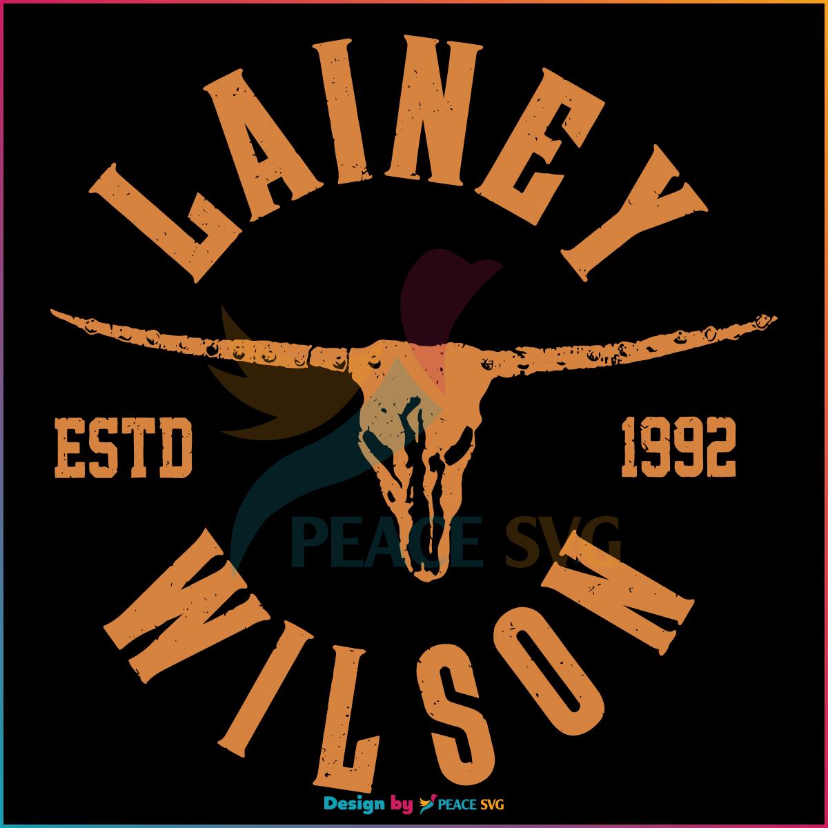 Lainey Wilson ESTD 1992 Svg