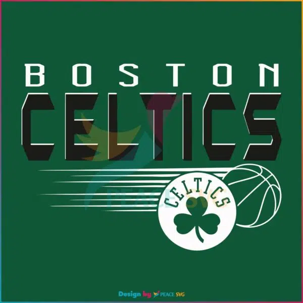 Boston Celtics Basketball Team Svg