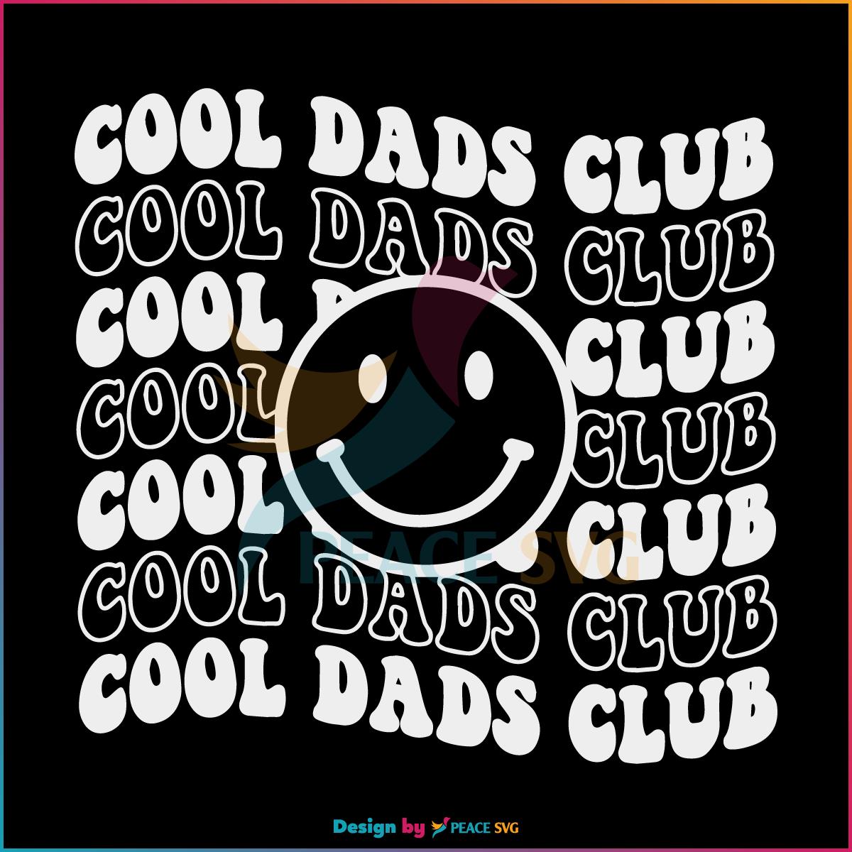 Cool Dads Club SVG