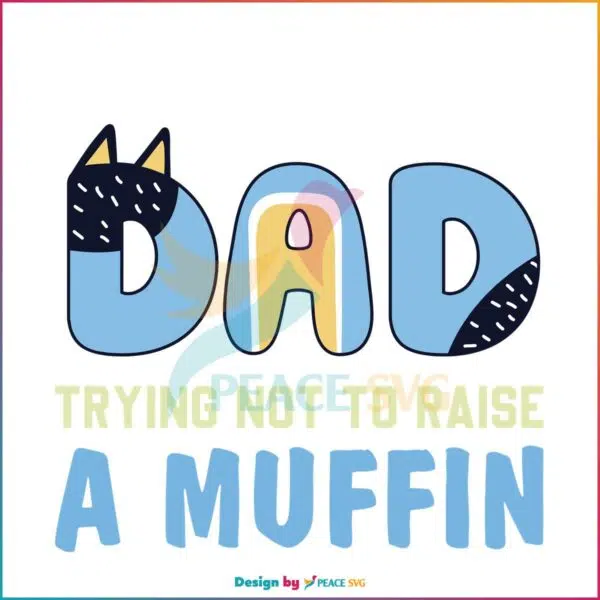 Just A Regular Dad Funny Bluey Fathers Day Svg