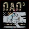 Personalized Dad Raised Fist Bump Camo American Dad SVG