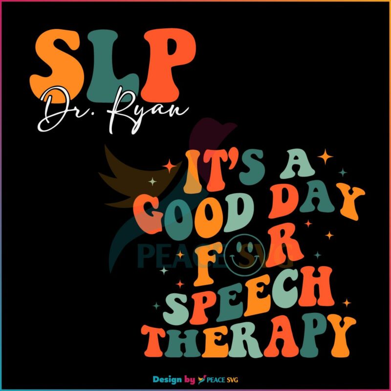 Speech Pathologist Retro It Is A Good Day For Speech Therapy SVG
