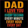 Dad I Love You Happy Fathers Day Best SVG