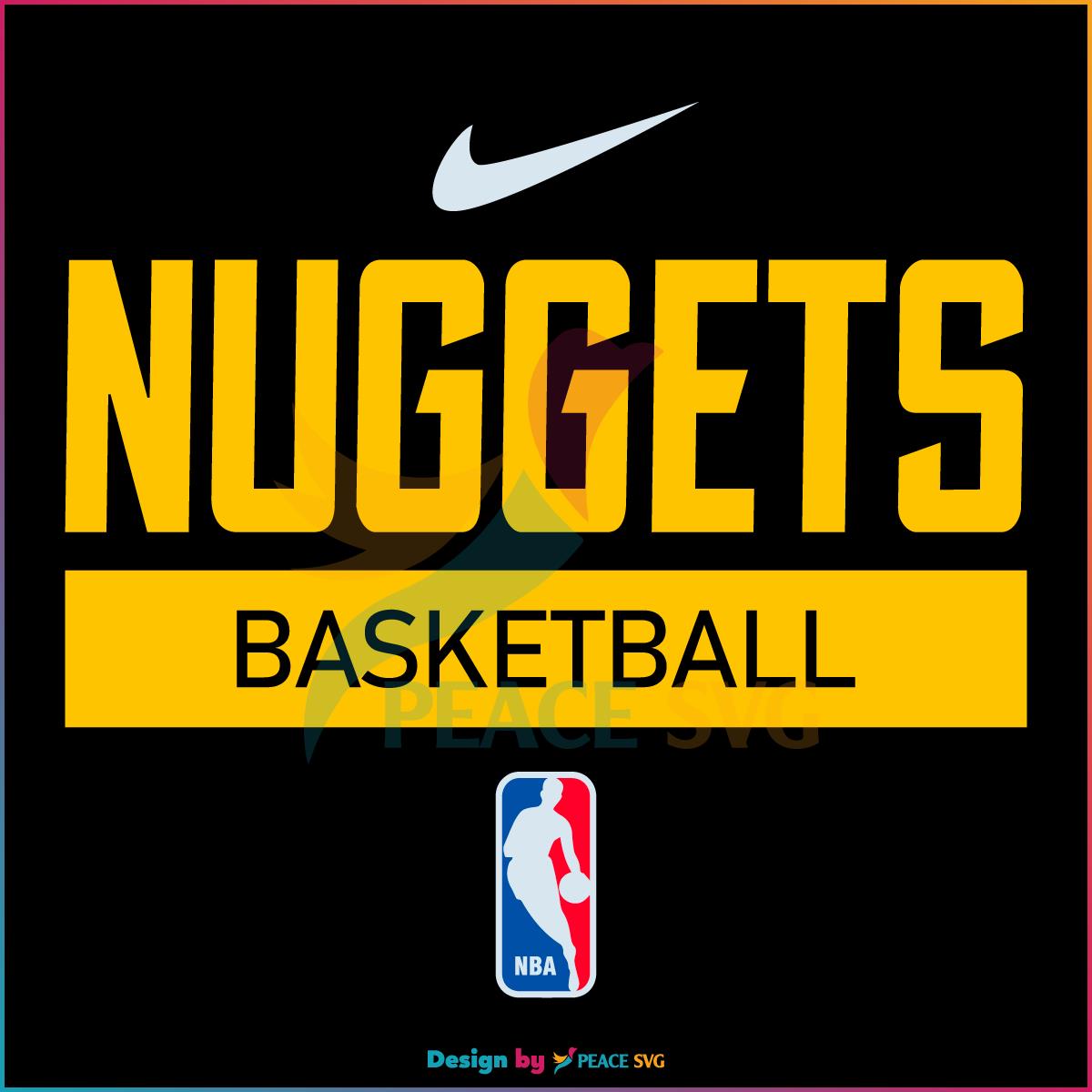 Nike Denver Nuggets Basketball NBA 2023 SVG
